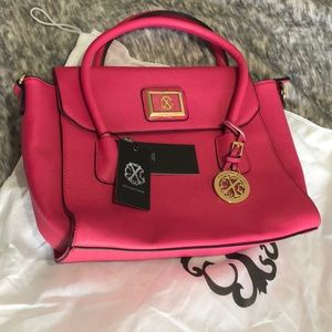 Hot pink purse